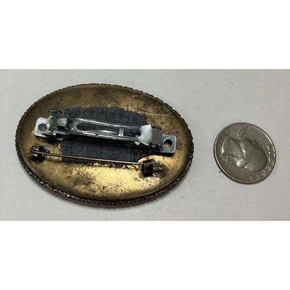 One Of A Kind Micro-mosaic Hair Barrette Or Broach  Antique main image 8